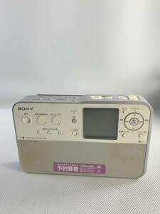 S8120/SONY ソニー PORTABLE RADIO RECORDER ポータブルラジオレコーダー ICZ-R51 【通電OK】241018