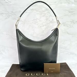 グッチ GUCCI ハンドバッグ 肩掛け ブラック レザー GG g00434