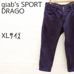 【ジャブス】XL　メンズ　クロップドパンツ　デニムパンツ　ジーンズ　イタリア製