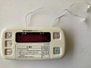 24B16-01 MITSUBISHI DIAHOT RMC-6B 三菱 電気温水器 ダイヤホット 給湯器 浴室 リモコン 現状品 消費税0円