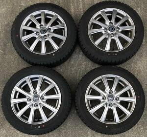 中古品　Claire　アルミホイール＆ラジアルタイヤ　155/65R14　2021年　4本セット