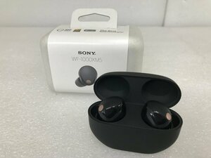 [家電] 中古品 SONY ソニー ワイヤレスノイズキャンセリングステレオヘッドセット WF-1000XM5/BC ブラック (4548736143470-2126)