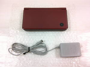 【25】NintendoDSi LL ニンテンドーDSi LL 本体 ワインレッド