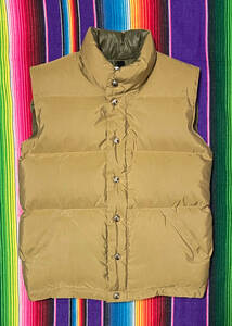 美品!Crescent Down Works(クレセントダウンワークス) ITALIAN VEST XS/ 60×40 CLOTH イタリアンベスト グースダウン Made in USA VINTAGE