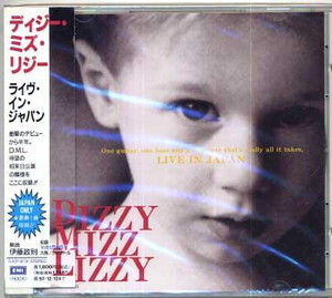 CD Dizzy Mizz Lizzy One Guitar, One Bass And A Drummer Thats Really All It Takes, Live In Japan TOCP8731PROMO EMI プロモ /00110