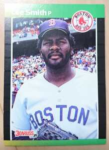 ★LEE SMITH DONRUSS 1989 #66 メジャーリーグ MLB 大リーグ リー スミス BOSTON RED SOX 豪腕 セーブ王 ボストン レッドソックス