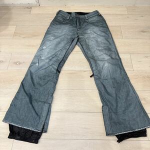 BURTON バートン　デニム　GORE-TEX スノボパンツ　ゴアテックス　サイズM WB THE JEANS PT パンツ　ジーンズ