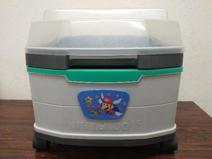 NINTENDO64 ニンテンドー64 収納ボックス 専用ラック スーパーマリオロゴ入り　ゴイチ株式会社