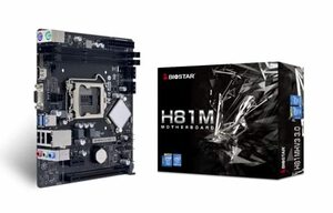 【中古】BIOSTAR intel H81 チップセット搭載 Micro-ATX マザーボード [ H81MHV3 3.0 ]