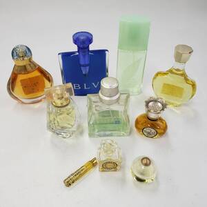 x/x/x/M023-538/ 香水 10点まとめ 約1.1㎏ Tiffany TRUESTE/BVLGARI BLV/Elizabeth Arden Green Tea/NINA RICCI L