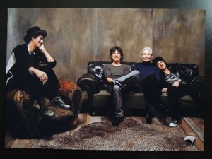 A4 額付き ポスター ローリングストーンズ The Rolling Stones キースリチャーズ ミックジャガー チャーリーワッツ ロンウッド