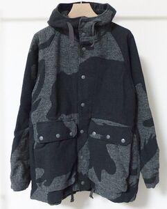 FWK Engineered Garments エンジニアードガーメンツ Lt Parka Animal Wool Jacquard ライト パーカー 1 動物柄 ウールリッチ生地