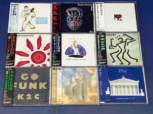 鴨095【帯付き】 米米CLUB まとめ売りCD9枚セット KOMEGUNY/Phi/Octave/GO FUNK/SINGLES/K2C/シャリシャリズム