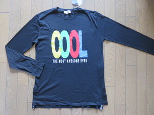 【新品】ZARA　KidsCOOL長袖Ｔシャツ　　綿１００％　１6４ｃｍ 黒