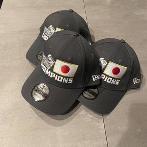 【希少グレー3個セット送料込】WBC2023 Japan優勝記念キャップ