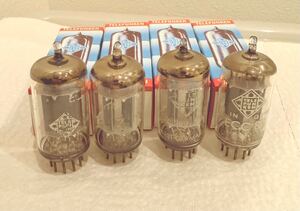 Telefunken 12AX7 ECC83 真空管　4本 ダイヤマークあり