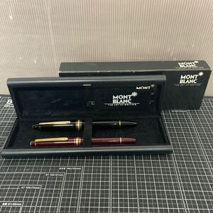 1円〜 MONTBLANC モンブラン MEISTERSTUCK マイスターシュテュック 4810 2本 まとめ No.146 万年筆 ペン先 14K 585 筆記未確認 現状品