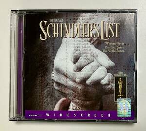 輸入盤　3枚組VCD シンドラーのリスト　洋画　ビデオCD SCHINDLER