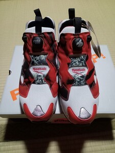 Koshi Inaba×Reebok INSTAPUMP FURY 94 MAGMA＜WHITE / RED＞ B’z PARTY限定モデル 28.5cm ビーパ 稲葉浩志さん目あり リーボック