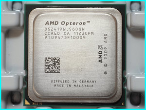 AMD Opteron 2419 OS2419WJS6DGN SocketF 6コア 1.8GHz