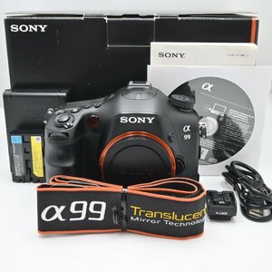 シャッター回数『4863』SONY ミラーレス一眼 α99 ボディ SLT-A99V