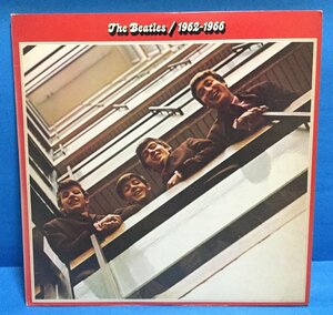 LP 洋楽 The Beatles / 1962-1966 日本盤 ポスター付き