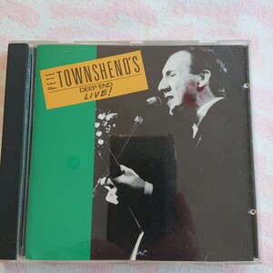 ピート・タウンゼント(Pete Townshend)／Deep End Live！［1985年、デイブ・ギルモアを含むビッグ・バンドを率いてのパフォーマンス］