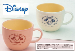 【新品/送料無料】ディズニー Disney マグカップ2個セット ミッキー＆ミニー【外箱付き】