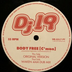 DJ 19 / Body Free [C