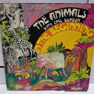 両面STEALING刻印＆RL刻印有 US盤LP/THE ANIMALS with ERIC BURDON ジ・アニマルズ ウィズ エリック・バードン/IN THE BEGINNING WDS-690