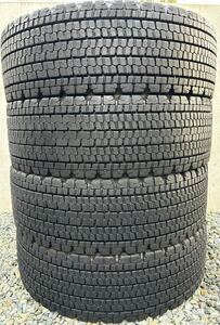 A3 送料無料！冬4本 245/70R19.5 136/134J ブリヂストン BS W900 BRM 再生タイヤ スタッドレス 倉庫保管 大型低床 10tトラック