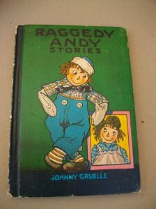 RAGGEDY ANN & ANDY STORIES story book アンティーク　絵本　green