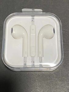 Apple イヤホン iPhone イヤフォン iPhone純正イヤホン 代替品 未使用品 有線 カナル型イヤホン earphone リモコンマイク付き