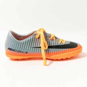 NIKE ナイキ 852530-001 マーキュリアル X ビクトリー VI CR7 TF サッカー フットサル スパイクシューズ グレー オレンジ 25.5cm 靴