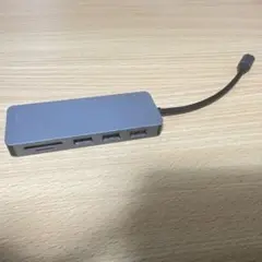 【USB type-cハブ】USB ポート3つ, HDMI, SDカードスロット