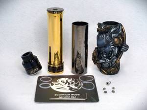 スコーピオンモッズ 孫悟空 メカチューブMOD ルシファーRDA付きセット★Scorpion Mods V3 Mech mod Sun WuKong LUCIFER RDA Limited Set