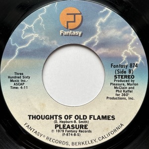 【試聴 7inch】Pleasure / Thoughts Of Old Flames, Glide 7インチ 45 muro koco フリーソウル Main Source Big Daddy Kane