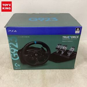 1円〜 Logicool PS4 対応 G923 レーシングハンドル＆ペダル