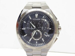 シチズン CITIZEN E610-T018505 アテッサ エコドライブ チタン メンズ 腕時計 △WA6038