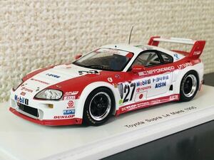 激レア！1/43 スパーク トヨタ スープラ LM-GT サード 1995 ル・マン24時間 マルティニ アピチェラ 検 TS010 TS020 962 F40 GT-R NSX JGTC