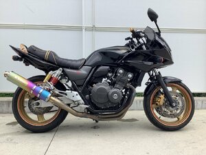 【送料キャンペーン中！】CB400SFVボルドールABS VTEC Revoレボ EBL-NC42 現車確認可 車検残有 ローン可 HONDA 400cc 動画有 広島発