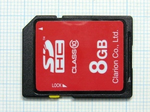 ★ＳＤＨＣ メモリーカード ８GB 中古★送料８５円・１８５円