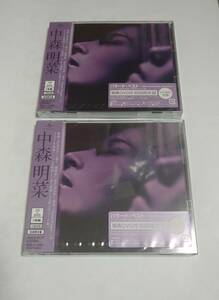 【未開封】中森明菜　バラード・ベスト -25th Anniversary Selection-　初回限定盤　2枚　　ポスター２枚付