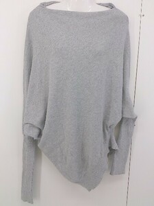 ◇ PATTERN TORSO パターントルソ antiqua 長袖 ニット セーター グレー系 レディース