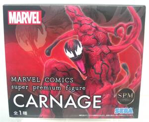 SEGA セガ プライズ MARVEL COMICS マーベルコミックス SPM スーパープレミアムフィギュア CARNAGE カーネイジ 全1種 未開封品