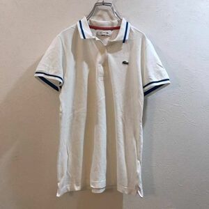 ◆お洒落な逸品◆LACOSTE/ラコステ 半袖　ポロシャツ ホワイト 白 38　サイズ レディース ON505