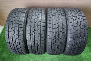 中古タイヤ GOODYEAR ICENAVI 7 195/55R16 87Q カローラフィールダー プリウス プレミオ ラフェスタbB 等 送料込み A309