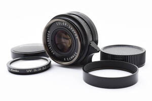 ★☆ 極上品！ VOIGTLANDER フォクトレンダー COLOR-SKOPAR カラースコパー 50mm F2.5 ブラック Lマウント ★☆