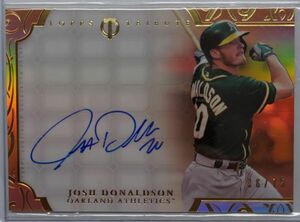 Josh Donaldson 2015 Topps Tribute Orange Auto 直筆サイン /75