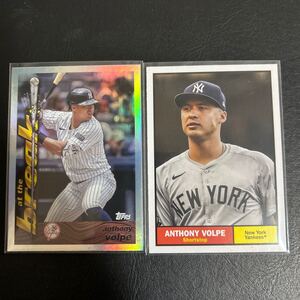 2024 topps archives アンソニー・ボルピー選手 2枚 ニューヨーク・ヤンキー 若手有望株